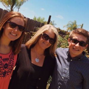 Image of Maria Johnson and her Son and Daughter