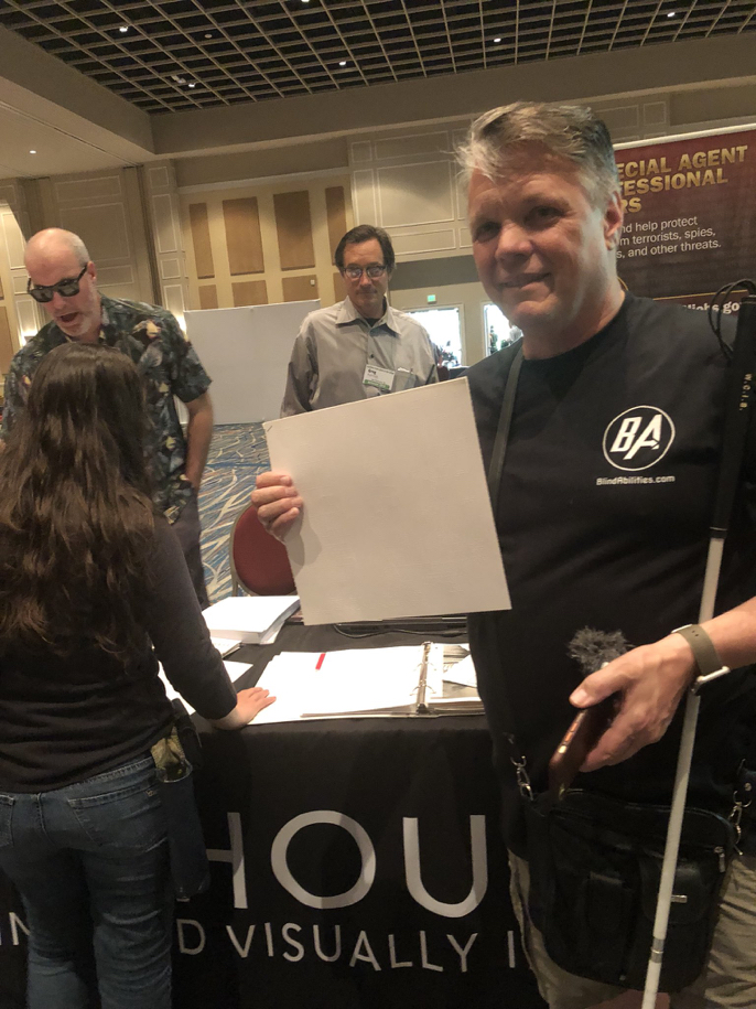 Jeff showing off his TMAP